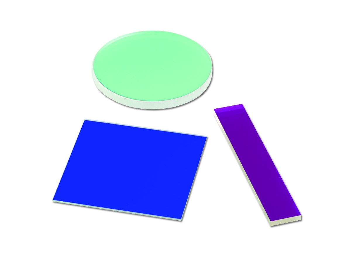 角型カラーガラス代替フィルター