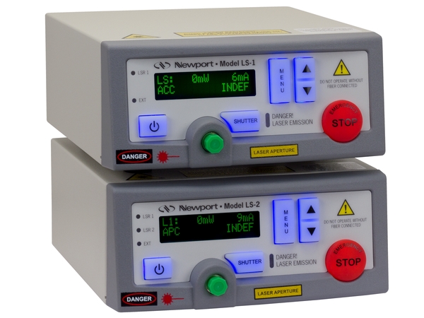 LS-1 & LS-2　LabSourceファイバ出力レーザー光源